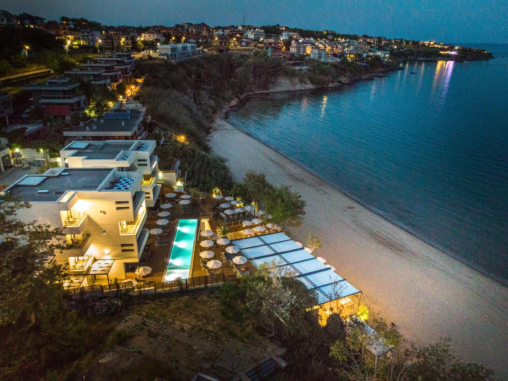 Olive Villas Beach Hotel Sozopol Bagian luar foto